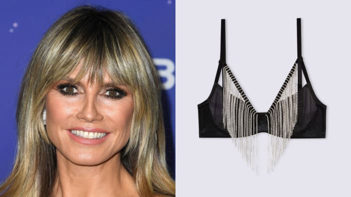 Heidi Klum and Intimissimi bra